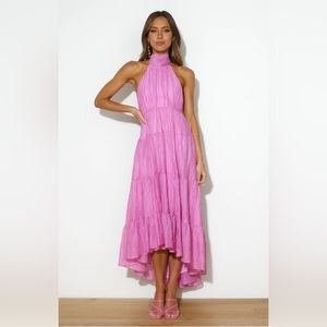 Hello Molly Entrance is Yours Maxi Halter Dress